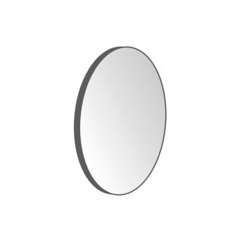 Зеркало NIC Design OVER d86 см круглое, кромка - черный… - Фото №1