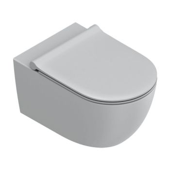 Унитаз подвесной с крышкой Catalano Sfera 55x35, Cemento… - Фото №1