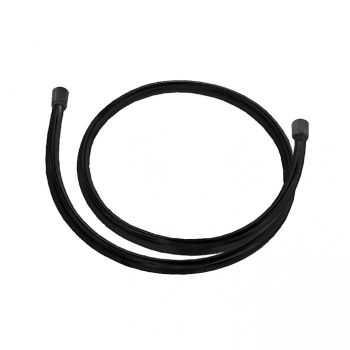 Шланг для душу Noken 150 см із покриттям PVC, чорний… - Фото №1