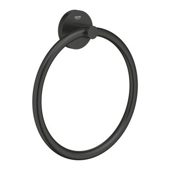 Полотенцедержатель Grohe Essentials кольцо, черный… - Фото №1