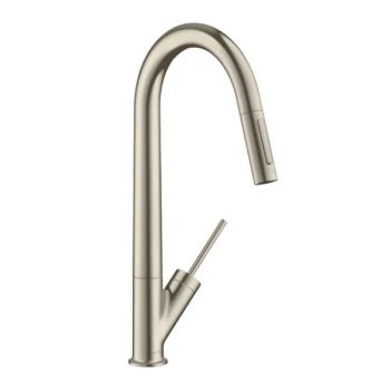 Змішувач для кухні Axor Starck 270 з витяжним виливом,… - Фото №1