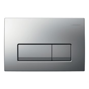 Клавиша смыва Geberit Delta51, матовый хром (115.105.46.1) - Фото №1
