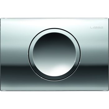 Клавиша смыва Geberit Delta11, хром глянцевый (115.120.21.1) - Фото №1