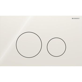 Клавиша смыва Geberit Sigma40 Round, двойной смыв,… - Фото №1