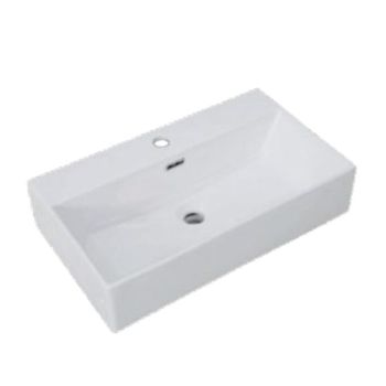 Умивальник Waterway Edge 80х42 см, білий (13207-800) - Фото №1