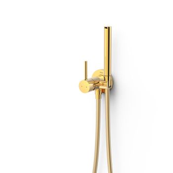 Гигиенический душ Tres Max-Tres со смесителем, золото 24К (134123OR)