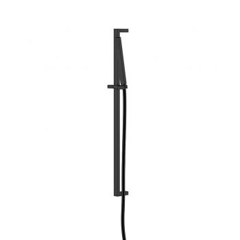 Душевой гарнитур Steinberg Серия 135, со штангой 75см ручным душем и шлангом, черный матовый (135 1600 S)