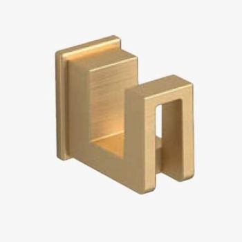 Гачок Sonia S-Cube Brushed Gold 37х24х43 мм, золото… - Фото №1