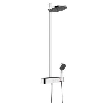 Душевая система Hansgrohe Pulsify  Showerpipe 260 2jet с ShowerTablet Select 400, хром (24240000)