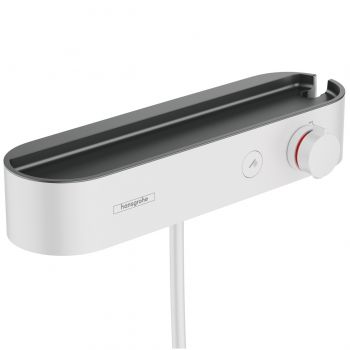 Термостат для душа Hansgrohe ShowerTablet Select 412 мм, Matt White (24360700)