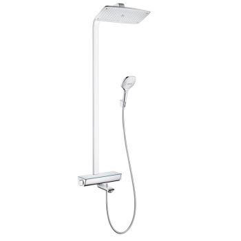 Душова система Hansgrohe Raindance E 360 Showerpipe з термостатом для ванни, хром (27113000)