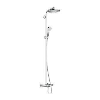 Душевая система Hansgrohe Crometta S 240 1jet Showerpipe для ванны, хром (27320000)