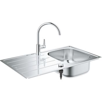 Кухонная мойка Grohe K200 45-S 86/50 1.0 rev с эксцентриком,… - Фото №1