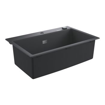 Кухонна мийка Grohe K700 Sink 80-C 78/51 1.0, чорний граніт (31652AP0)