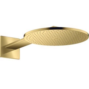 Верхний душ с держателем AXOR ShowerSolutions 300 2jet, polished gold optic (35303990)