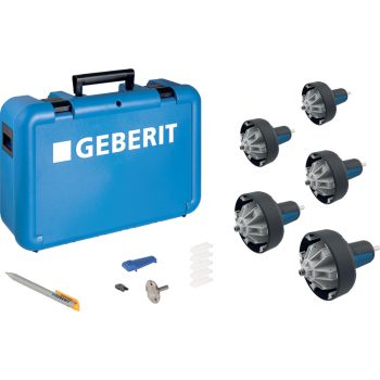 Комплект скребков для зачистки труб Geberit в чемодане:… - Фото №1