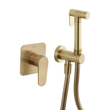 Гигиенический душ Ramon Soler WC, золото матовое (364501OC36F305168) - Фото №1