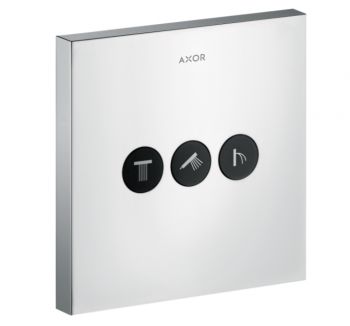 Запорный вентиль Axor ShowerSelect Sguare на 3 режима, хром (36717000)