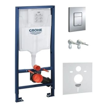 Инсталляция для унитаза Grohe Rapid SL с клавишей… - Фото №1