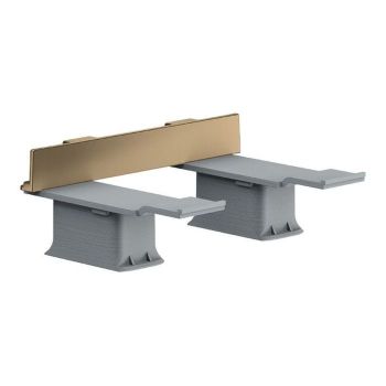 Комплект адаптерів для монтажу Axor Universal, Brushed… - Фото №1