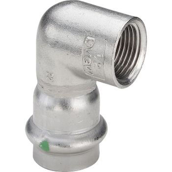 Угольник переходной 90° Viega Sanpress Inox с SC-контуром,… - Фото №1