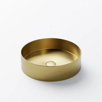 Умивальник на стільницю Steinberg круглий, без переливу,… - Фото №1