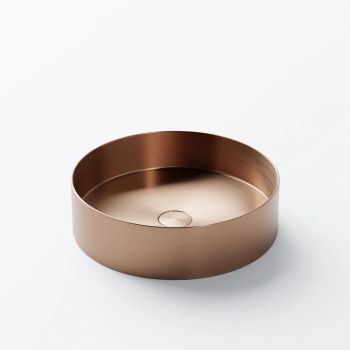 Умивальник на стільницю Steinberg круглий, без переливу,… - Фото №1