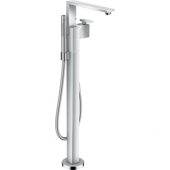 Змішувач підлоговий для ванни AXOR Edge з ручним душем і алмазної огранюванням, хром (46441000)