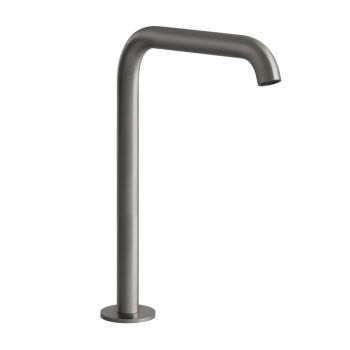 Вилив Gessi 316, окремостоящий високий, Steel Brushed… - Фото №1
