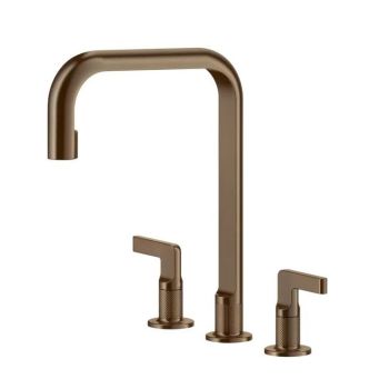 Змішувач для кухні Gessi Inciso, Copper Brushed PVD (58701708)