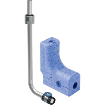 Подвод к радиатору Geberit FlowFit 90° с резьбовым… - Фото №1