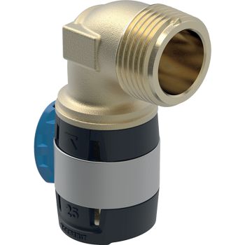 Переходной уголок Geberit FlowFit 90° с наружной резьбой:… - Фото №1