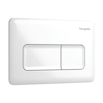 Клавиша смыва Hansgrohe iFrame Original Q, White Gloss… - Фото №1
