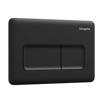 Клавиша смыва Hansgrohe iFrame Original Q, Matt Black… - Фото №1