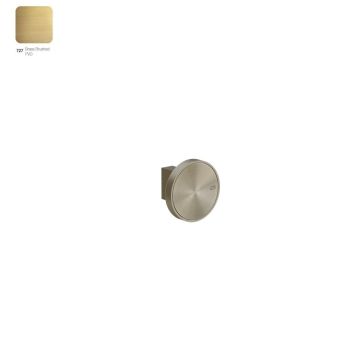 Гачок настінний Gessi Origini, Bruched Brass PVD (66521727) - Фото №1