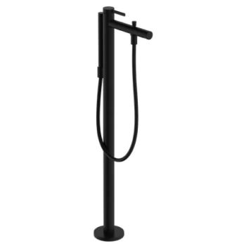 Змішувач для ванни Hansgrohe Zesis S підлоговий, чорний… - Фото №1