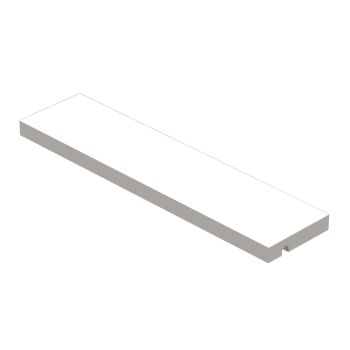 Полиця Ritmonio 39 см, White Acrylic Stone for ELEMENTA… - Фото №1