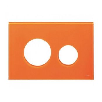 Лицевая панель для клавиш TECEloop, стекло, оранжевый (9240673)
