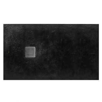 Душовий піддон, ROCA Terran, 80х120, чорний (AP014B032001400) - Фото №1