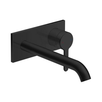 Змішувач для умивальника прихованого монтажу Duravit C1, чорний (C11070004046)