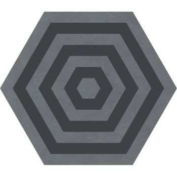 Керамограніт Ornamenta Corebasics Target Grey Hexagon… - Фото №1