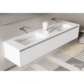 Комплект мебели для ванны Instyle Deco (D414880/M4A80) - Фото №1