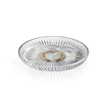 Поднос 3SC Elegance Crystal, Polished Gold 24Kt (EL66A_GD) - Фото №1