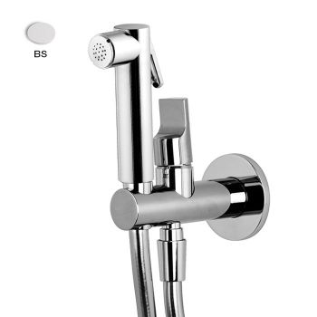 Гигиенический душ со встроенным смесителем Fima Carlo Frattini Collettivita, белый матовый (F2320-1NBS)