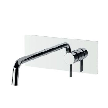 Змішувач для умивальника Paffoni FOX вбудований, пластина… - Фото №1