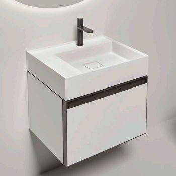 Комплект меблів Antonio Lupi Atelier 540х500х375 мм, білий / goffrato (GRFATI154_GRAFFIOM54 goffrato_bianc)