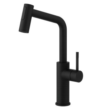 Смеситель для кухни Paffoni Jolly, поворотный выдвижной… - Фото №1