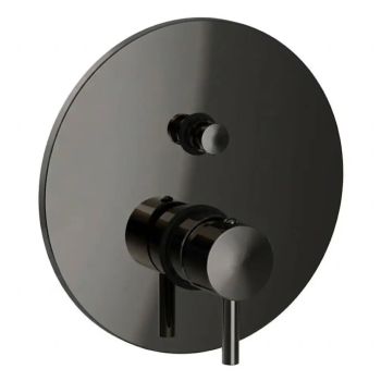 Змішувач для душу Paffoni Light, на 2 виходи, Black… - Фото №1