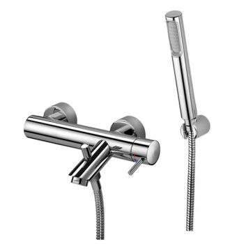 Змішувач для ванни Paffoni Light, з фіксованим душовим… - Фото №1