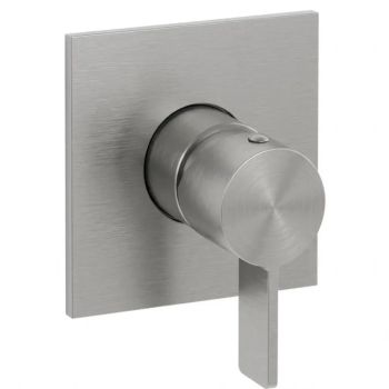 Смеситель для душа Paffoni Rock настенный, Steel looking… - Фото №1